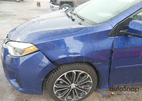 2015 Toyota Corolla S Plus z USA, uszkodzony, nr VIN 2T1BURHE9FC394484